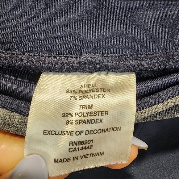 MPG women's navy athletic short size M - Picture 7 of 11